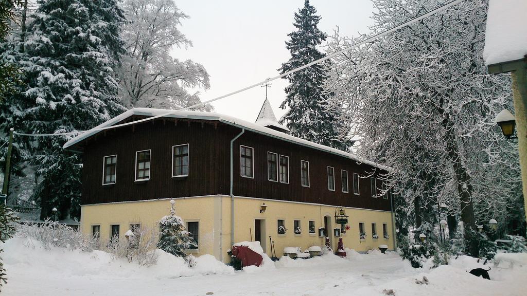 Waldhotel Zoebischhaus Bad Reiboldsgrün Exterior foto